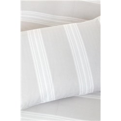 Raymond King Size %100 Pamuk Ranforce Baskılı Nevresim Takımı - Gri