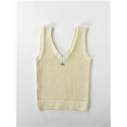 Женский вязаный топ