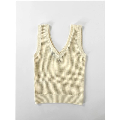 Женский вязаный топ