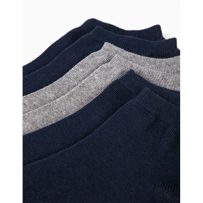Pack 3 Calcetines Tobilleros