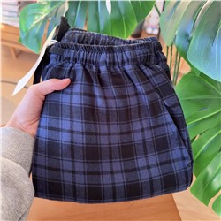 Домашние фланелевые штаны с карманами