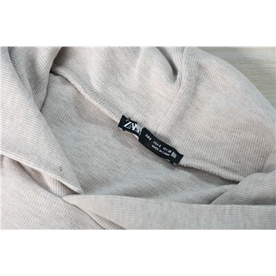 Повседневная свободная толстовка с капюшоном ЗАР*А