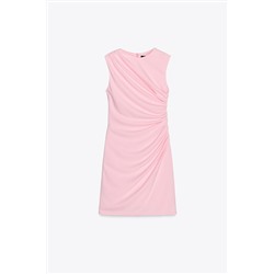 DRAPED SHORT DRESS