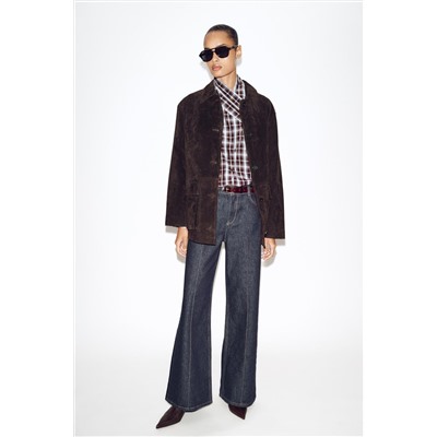 Z1975 BELTED WIDE-LEG JEANS