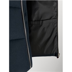 Steppweste mit Stehkragen