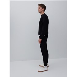 Klassisch geschnittenes Basic-Sweatshirt