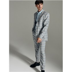 Elegante Karohose im Slim-Fit