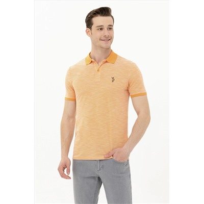 Erkek Turuncu Polo Yaka Tişört