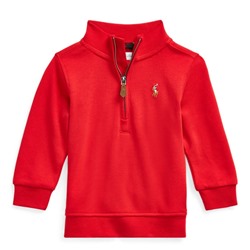 BABY BOY Cotton Interlock Pullover