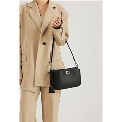 Кожаная женская сумка через плечо