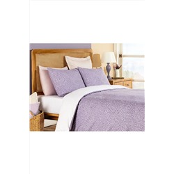 Madame Coco Arjean Tek Kşilik Baskılı Ranforce Nevresim Takımı - Mürdüm NTR-245-8682116771740