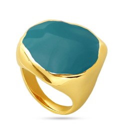 Кольцо Палитра (эмаль изумрудная; покрытие золото), Есть комплект