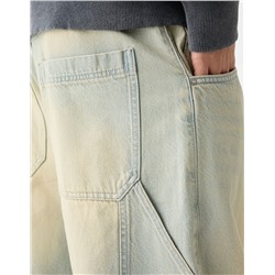 Balloon-fit carpenter jeans