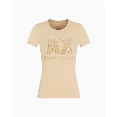 SLIM FIT T-SHIRT IN STRETCH COTTON JERSEY