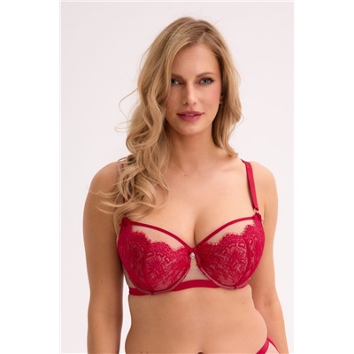 1273 Aina PU бюст (красный) Gaia