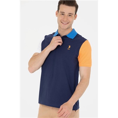 Erkek Lacivert Polo Yaka Tişört