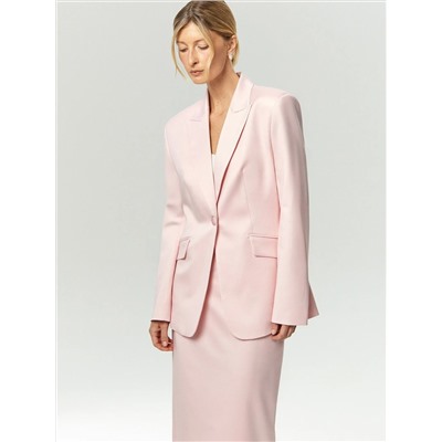 Однобортный жакет из костюмной шерсти, ML842/elton