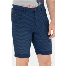 Erkek Mavi Jean Şort