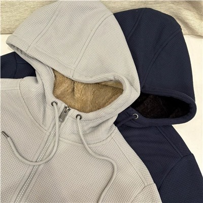 Мужская теплая толстовка на молнии Georg*e, экспорт