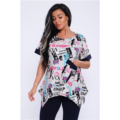 Костюм с бриджами 39030 НАТАЛИ #926417