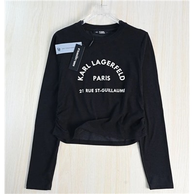 Женская футболка из мягкого и тонкого бархата КАР*Л😎