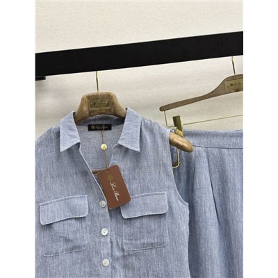 Женский льняной костюм ЛОР*А ПИАН*О