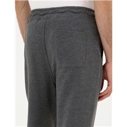 Antrasit Melanj Slim Fit Eşofman Altı