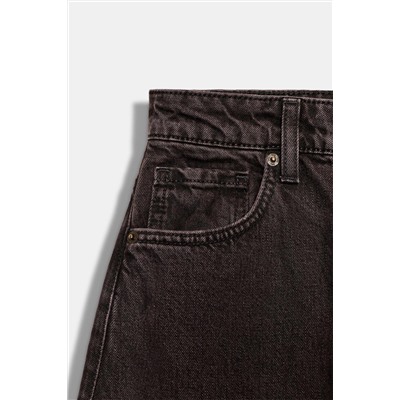 TRF BARREL HIGH-WAIST JEANS