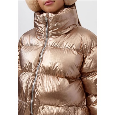 Зимняя куртка золотистая. Экспорт