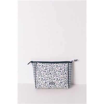 Neceser mediano nylon SmileyWorld® azul
