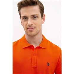 Erkek Nar Çiçeği Basic Polo Yaka Tişört