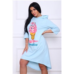 Туника с капюшоном 3320-0001-К-ОН