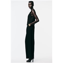 WIDE-LEG TROUSERS WITH DARTS