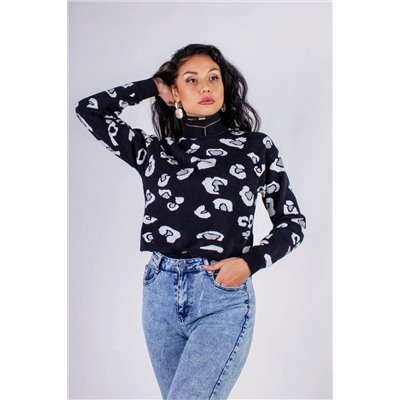 Джемпер с фиксатором Леопард арт.23377