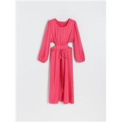 Kleid mit hohem Viskoseanteil