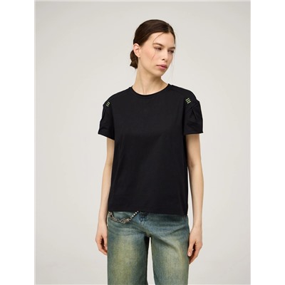 Черная футболка "Закрепки"