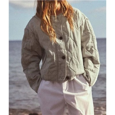 Женская стёганая куртка Maa*g, экспорт в Россию