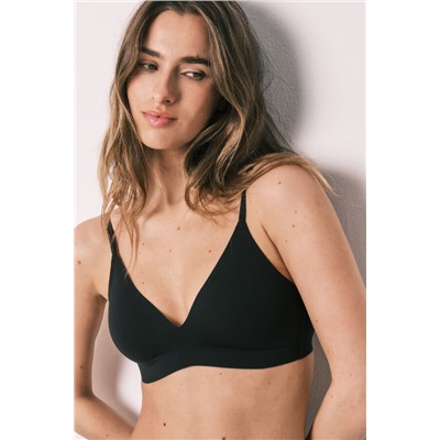 NAKED Sujetador triangular top  negro