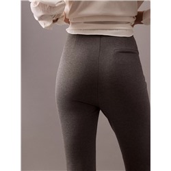 Solid Ponte Skinny Pants