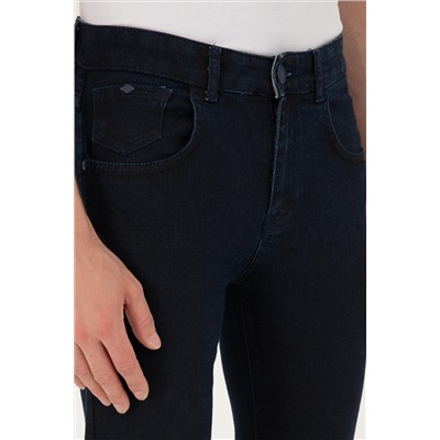 Erkek Koyu Mavi Jean Pantolon