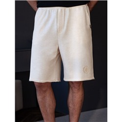 Шорты из тонкого футера с эластаном