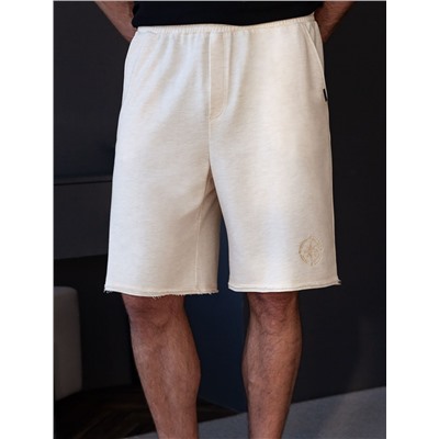 Шорты из тонкого футера с эластаном