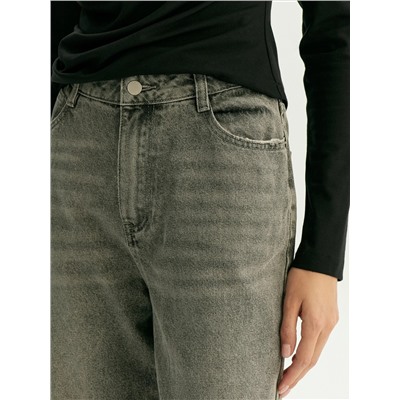 Джинсы Mom Fit 369, D369/gabbro