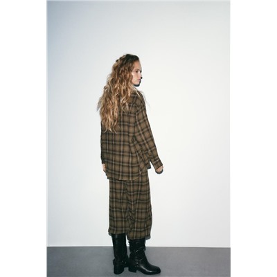 OVERSIZE CHECK SHIRT