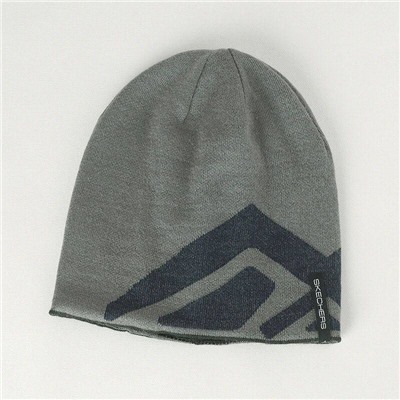 Тонкая, теплая шапка Skecher*s, модель унисекс  Экспорт 👟