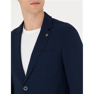 Lacivert Ekstra Slim Fit Blazer Ceket