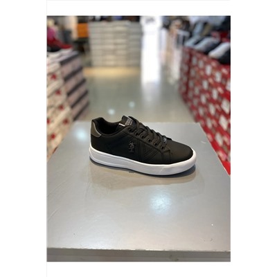 U.S. Polo Assn. Exxy Siyah Sneaker Spor Ayakkabı 101087245