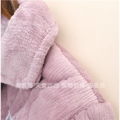 Утепленная флисовая пижама