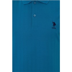 Erkek Petrol Polo Yaka Tişört