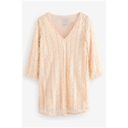 Эффектное нарядное платье с пайетккми из экспортного магазина